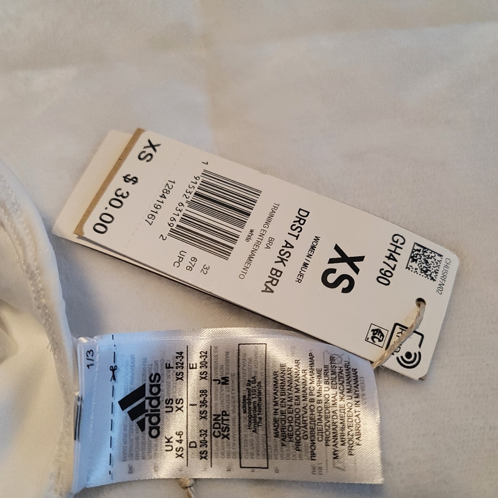 NWT Adidas Sports Bra - Picture 3 of 3
